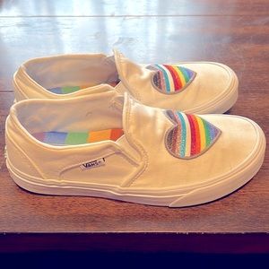 Vans Women's Pride Asher Slip-On Shoes   -  Size   6.5